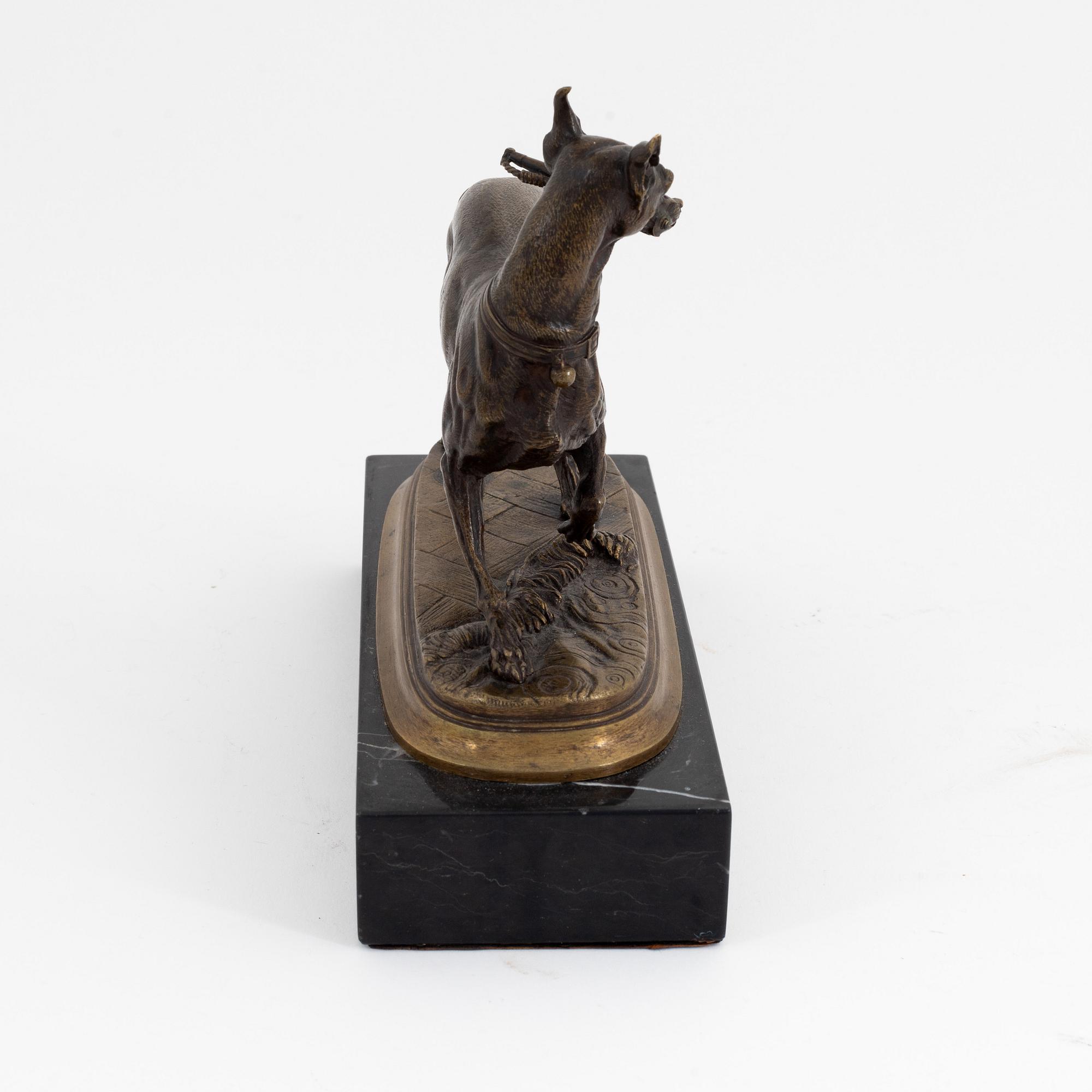 Paul-Édouard Delabrièrre, after, a bronze sculpture.