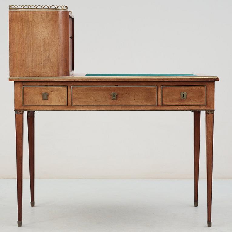A late Gustavian late 18th century writing table.