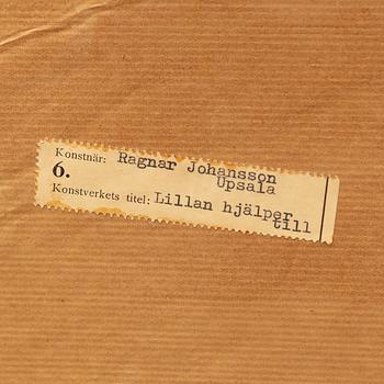 Ragnar Johansson, "Lillan hjälper till".