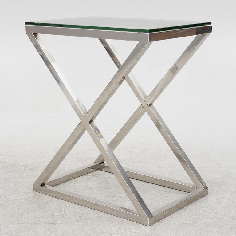 Eichholtz, side table, "Criss Cross", Netherlands, contemporary.