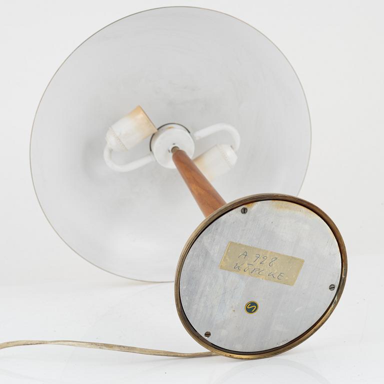 Table lamp, Swedish Modern, Boréns, Borås, 1940s.