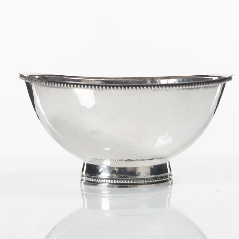 Cup and bowl, silver, W.A. Bolin and Eric Löfman.