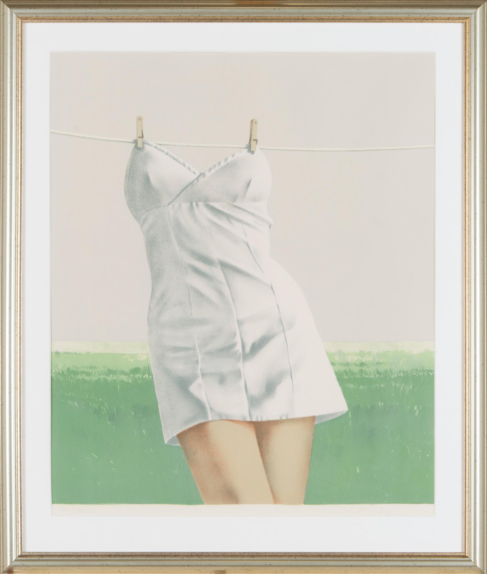 Yrjö Edelmann, 'A Dress Drying on the Line'.