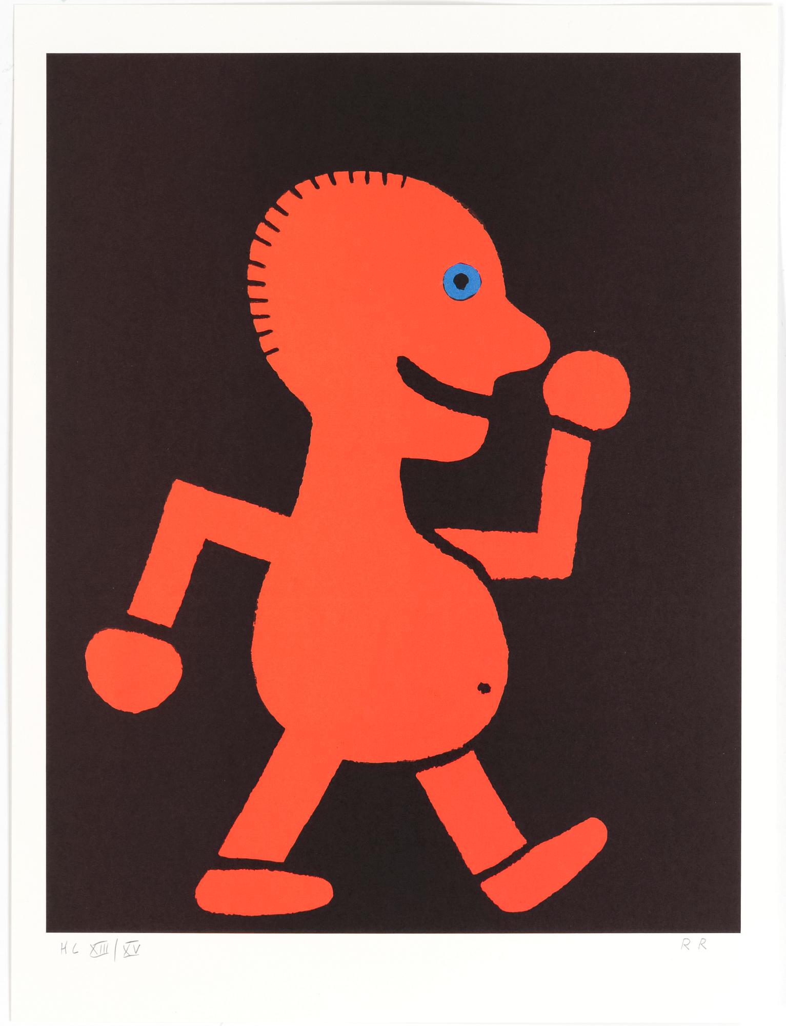 ROGER RISBERG, mapp med 4 litografier. Signerade och numrerade HC XIII/XV. Utgiven 2010.