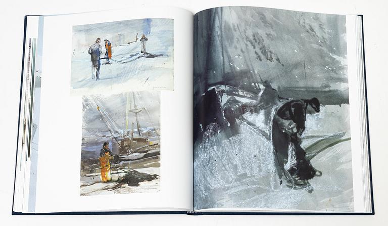 Lars Lerin, "Between the Houses".