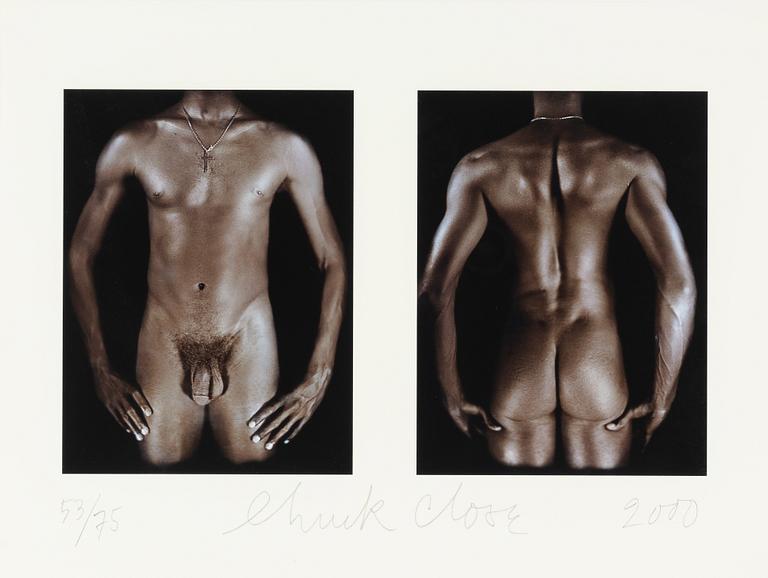 Chuck Close,Untitled, 1987.