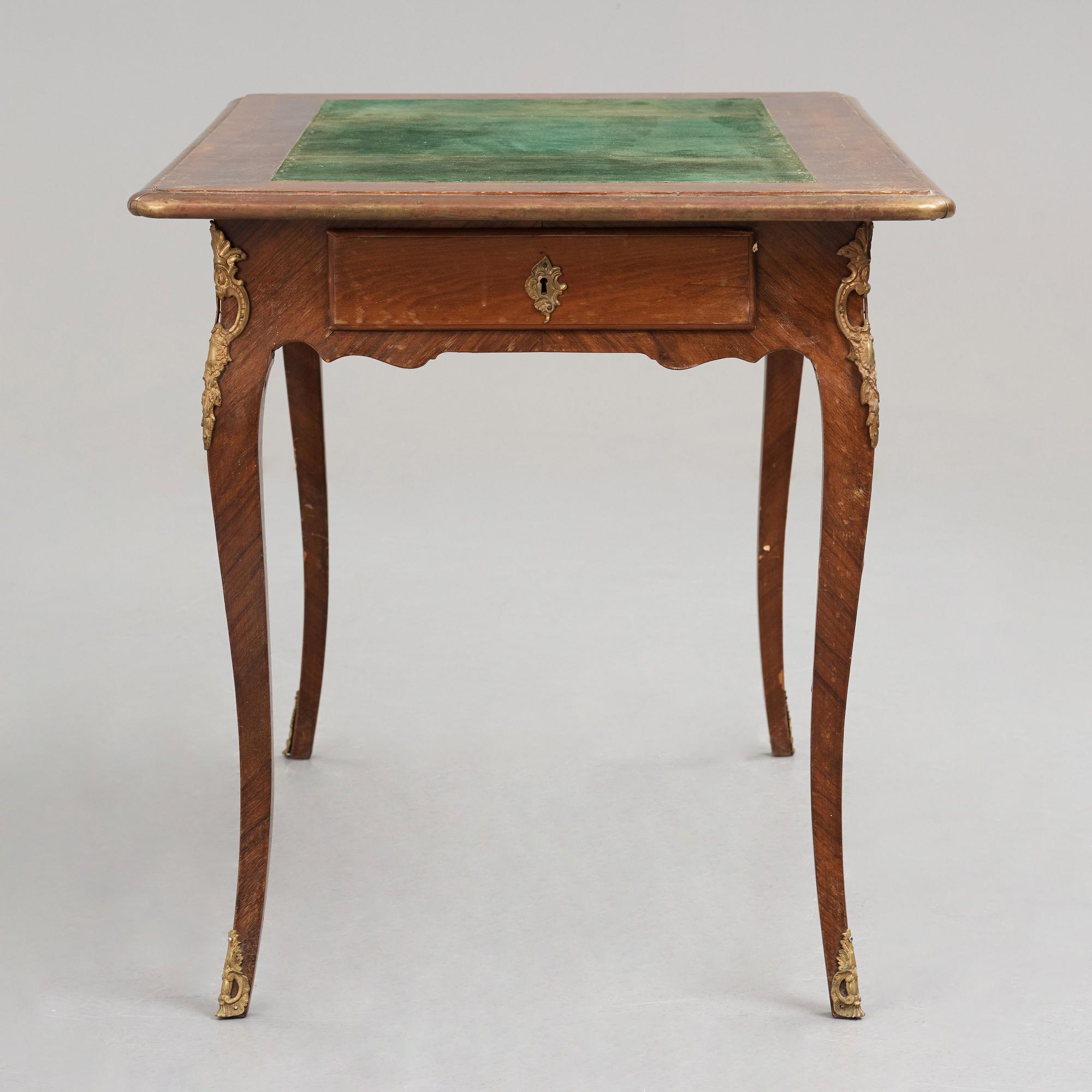 A Swedish Rococo 18th century writing table.