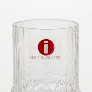 Tapio Wirkkala, twelve 'Niva' schnapps glasses in original wooden boxes. Iittala.