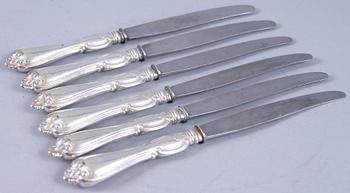 BESTICKSERVIS, 24 delar, silver.
