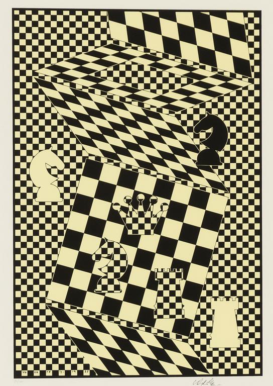 Victor Vasarely, "L'Echiquier".
