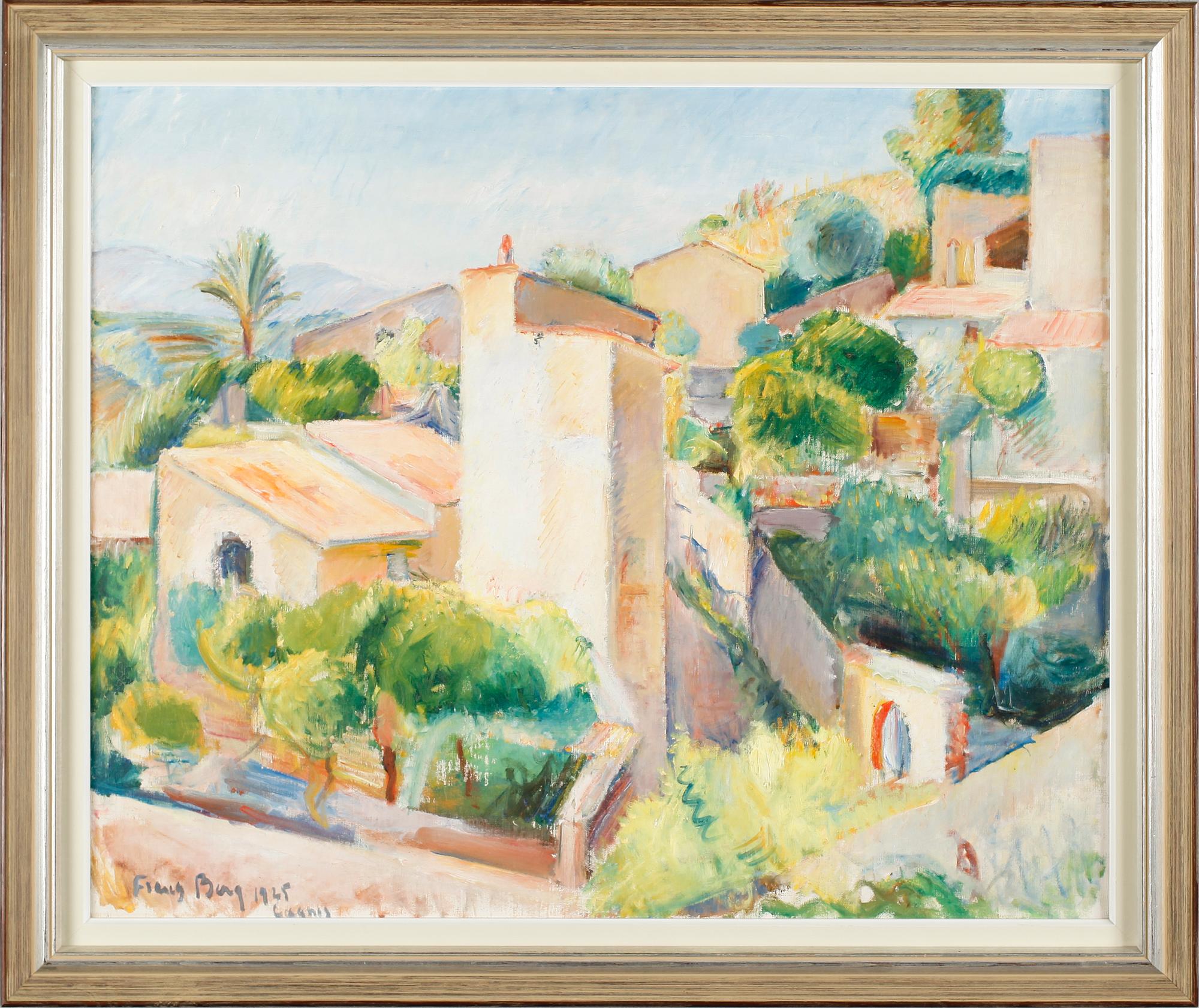 FRANS BERG, olja på duk, signerad och daterad 1925.