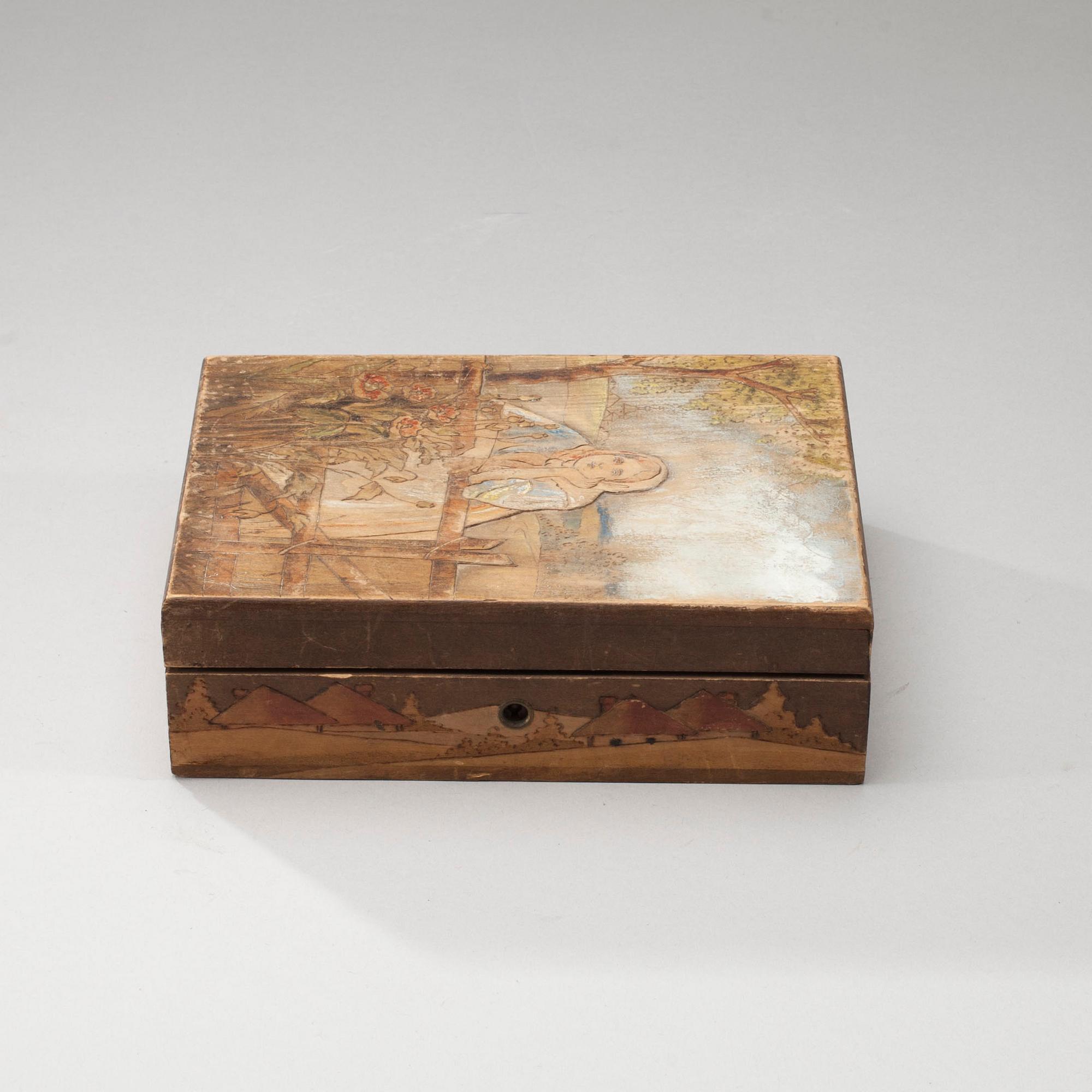 SKRIN, trä, Ryssland 1900-talets första hälft.