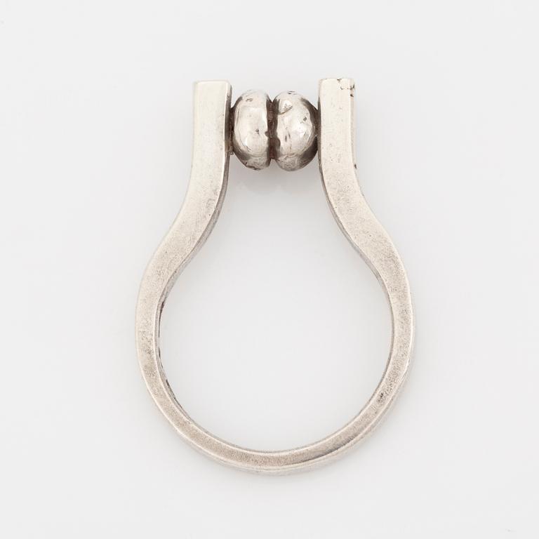 Victor Mossberg, ring, silver.