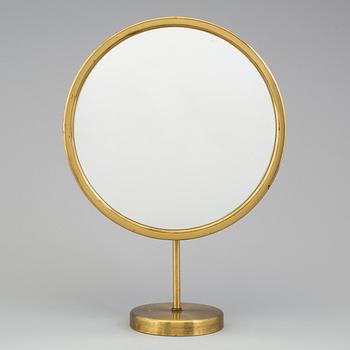 A table mirror, mid 20th century.