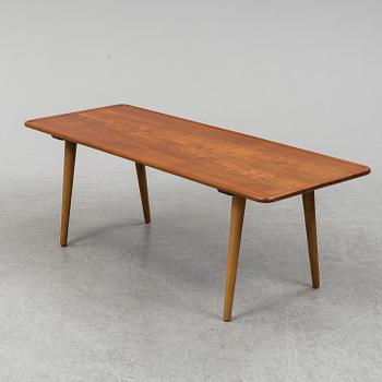 HANS J WEGNER, a teak and oak, 'AT11' coffee table, Andreas Tuck, Denmark.