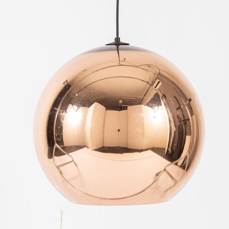 Tom Dixon, a 'Copper Shade' ceiling light, 21st Century.