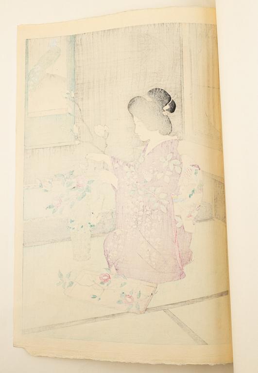 Shiro Kasamatsu, 'Ikebana' (Flower arranging).
