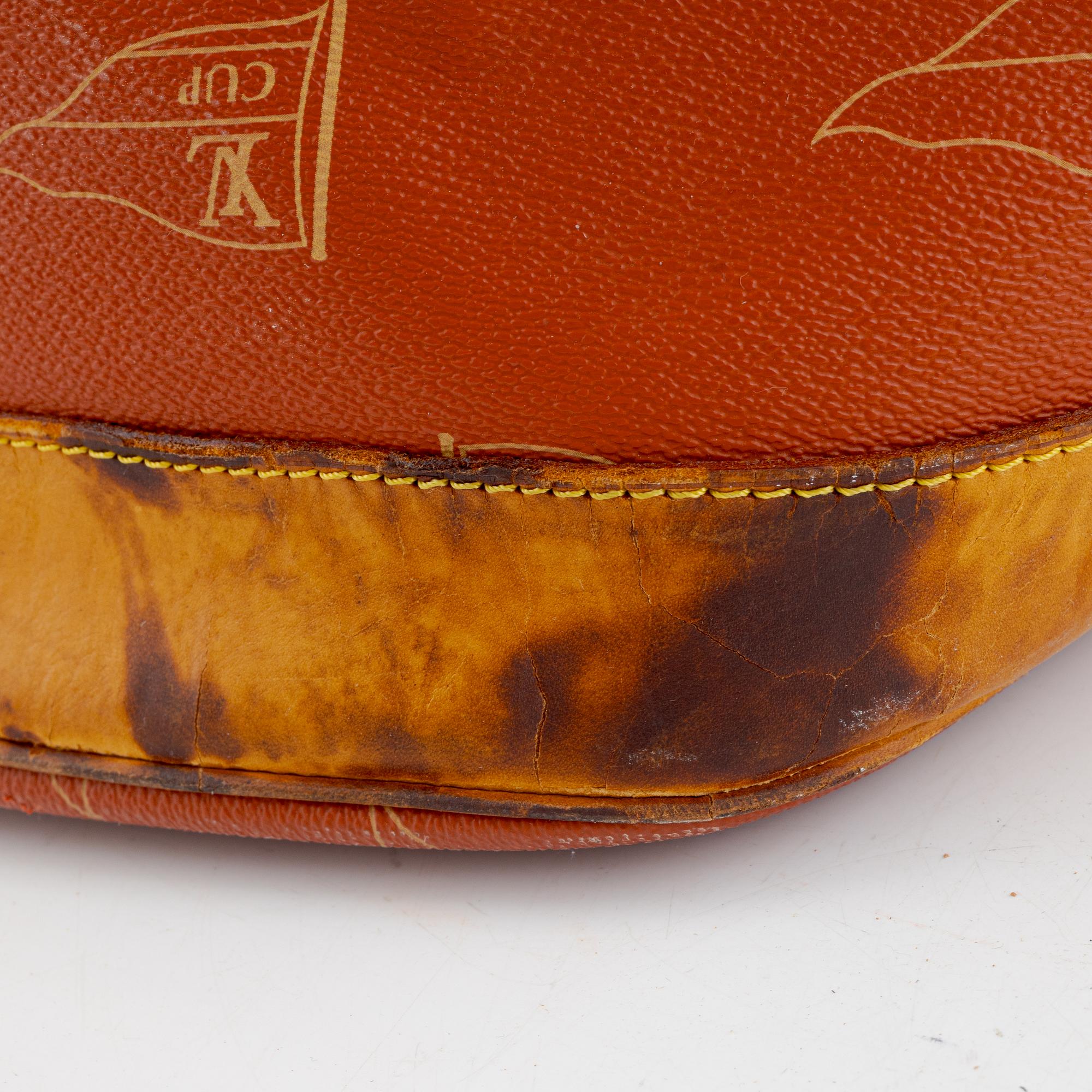 Louis Vuitton, bag/weekend bag, "LV America's Cup Garment Duffel Bag", limited edition. 1994.