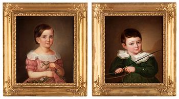 222. Carl Wilhelm Nordgren, "Henrik Bror Munch af Fulkila" (1833-1845) & Johanna Henrika Munch af Fulkila (1845-1858).