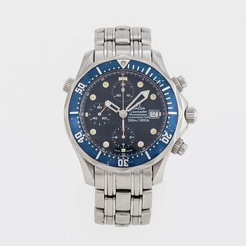 OMEGA, Seamaster Professional (300m/1000ft), Chronometer, chronograph, wristwatch, 41,5 mm,