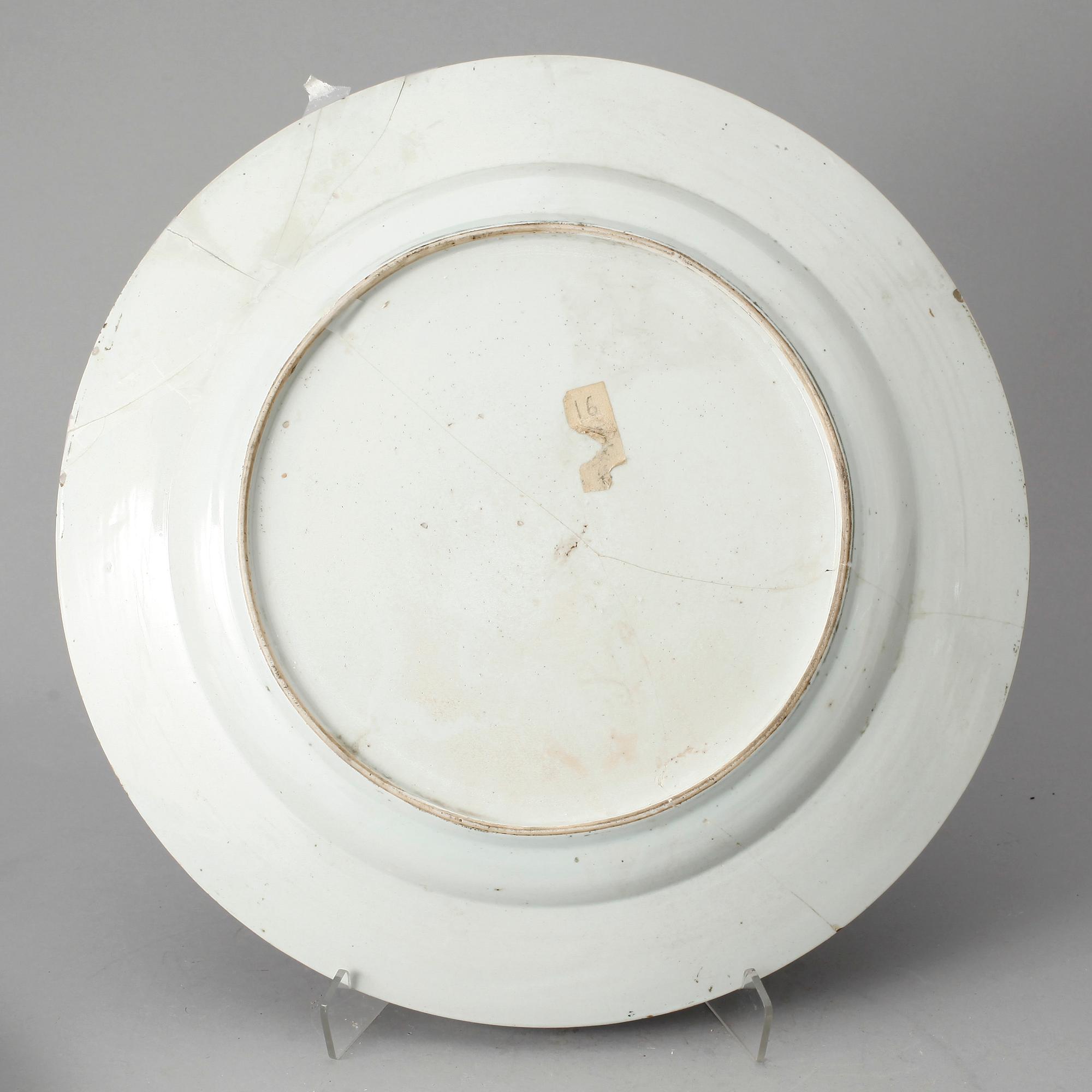FAT, kompaniporslin, Kina, 1700-tal.