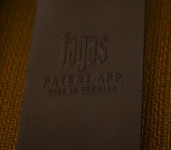 KARMSTOLAR, 1 par,"F 139", Karl Erik Ekselius, 1900-talets mitt.