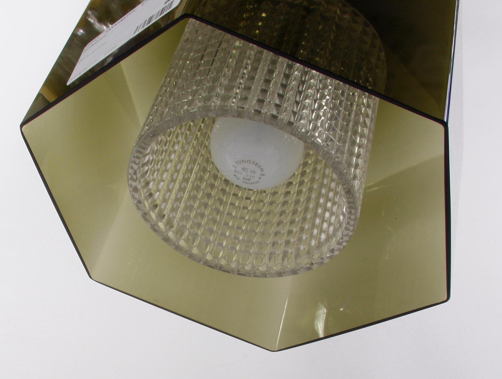 TAKARMATUR, glas, Orrefors. H 44.