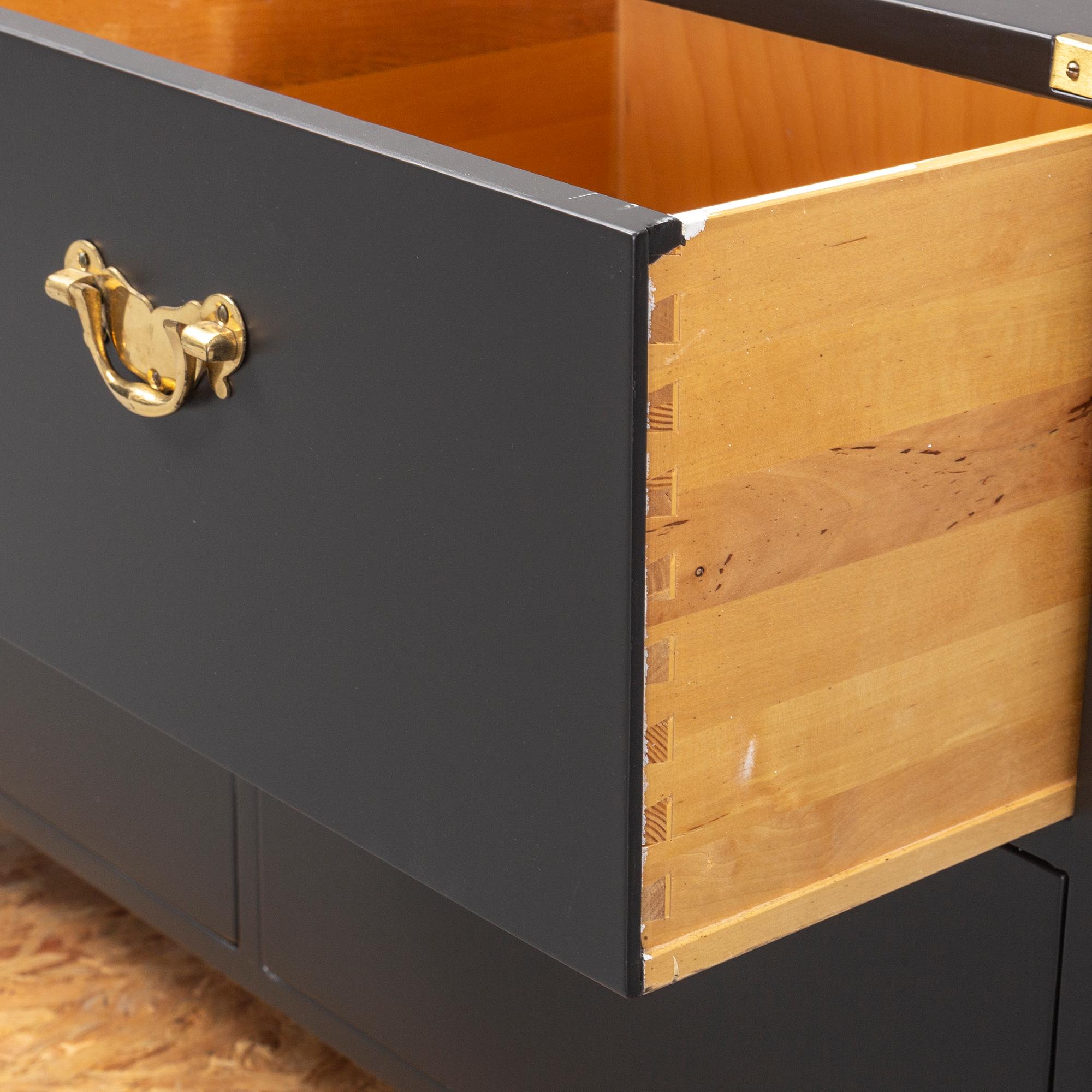 A chest of four drawers attributed to by Ove Feuk, Nordiska Kompaniet.