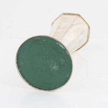 A Swedish silver vase, mark of CG Hallberg, Stockholm 1940.