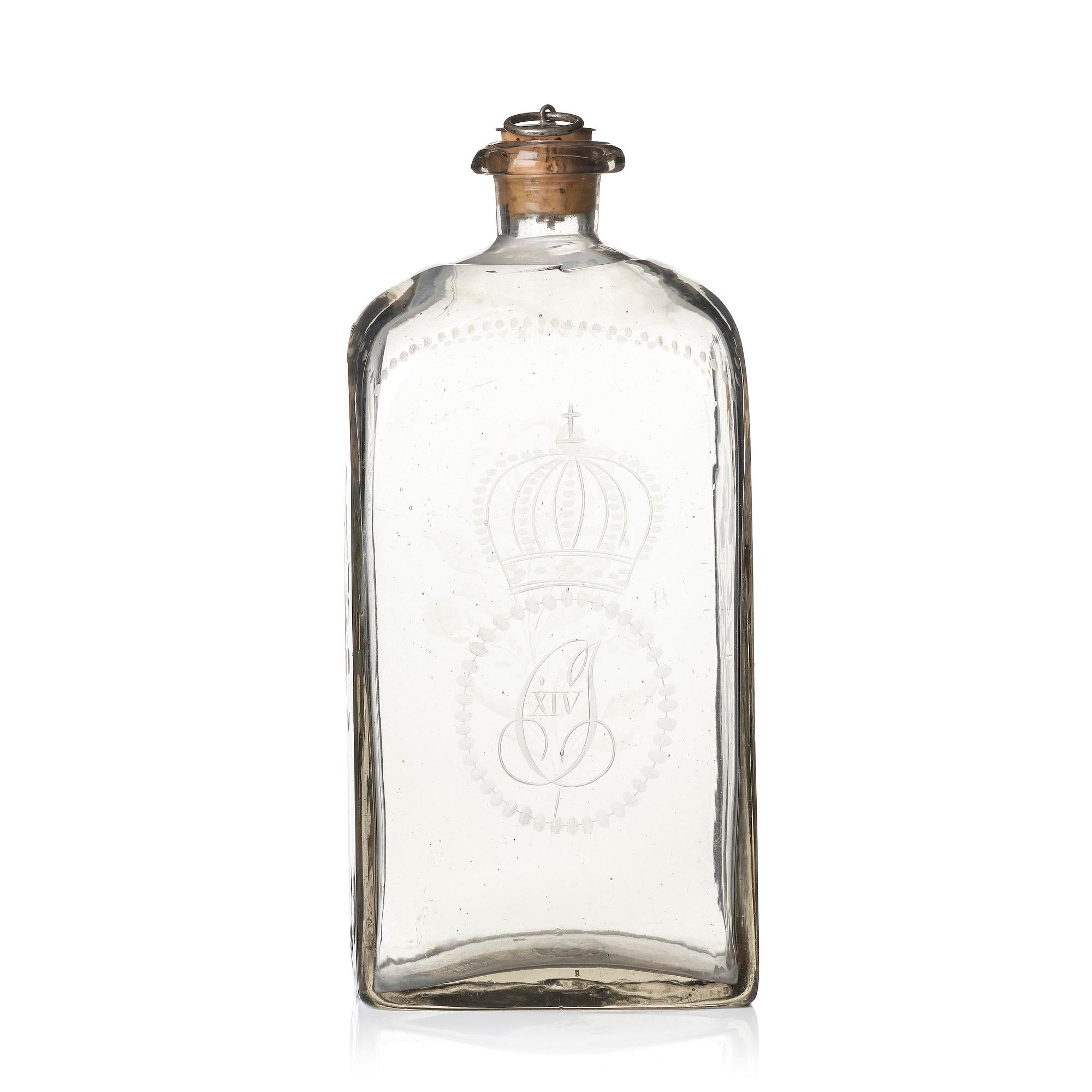 Aquavit bottle, Sweden early 19th century.