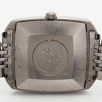 Omega Seamaster, wristwatch, 33 x 33 mm, steel, automatic, plastic crystal, circa 1970.