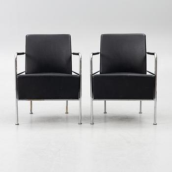 Gunilla Allard, a pair of 'Cinema' armchairs, Lammhults, Sweden.