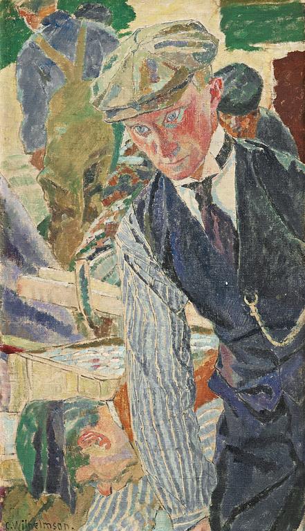 Carl Wilhelmson, "Fiskhandlaren" (The fishmonger).