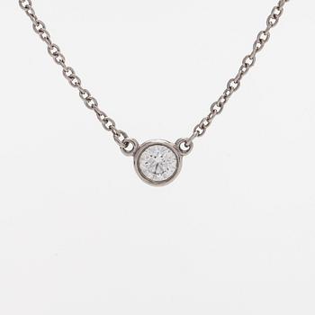 Tiffany & Co, Elsa Peretti, halsband, "Diamonds by the Yard", platina med diamant.
