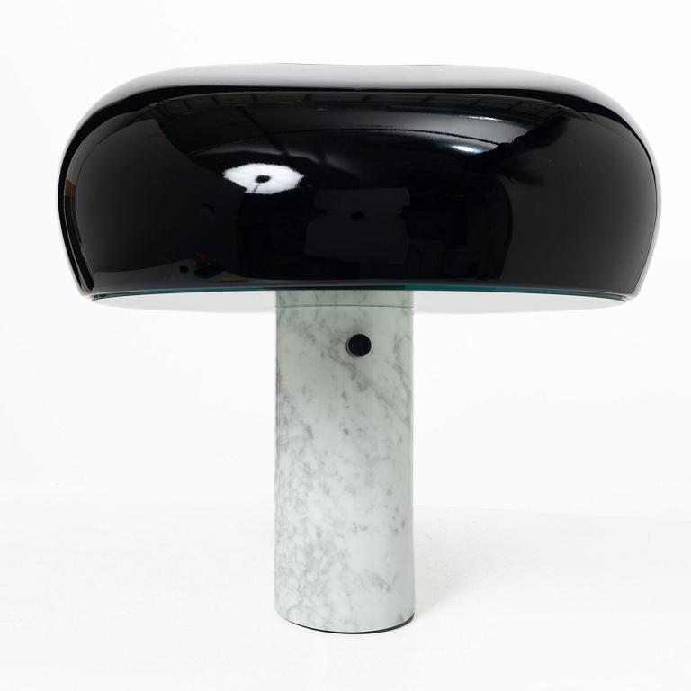 Achille & Pier Giacomo Castiglioni, A 'Snoopy' table lamp, Flos, Italy, 2000s.