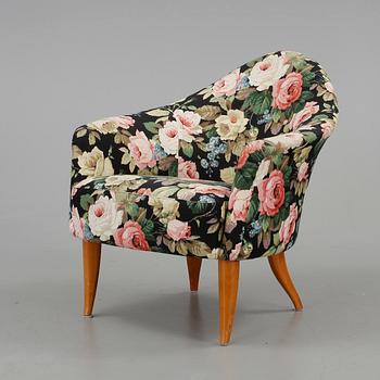 FÅTÖLJ, "Lilla Adam", Kerstin Hörlin-Holmqvist, omkring 1900-talets mitt.