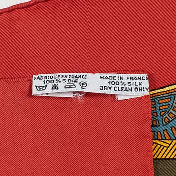 Hermès, scarf, "Art des steppes".