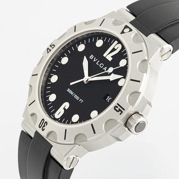 Bvlgari, Diagono Scuba, wristwatch, 41 mm.