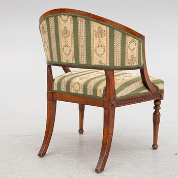 Bergère, late Gustavian style, circa 1900.