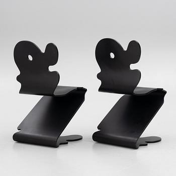 Verner Panton, chairs, a pair, "Pantonic 5000 chair", Studio Håg, Norway, 1990s.