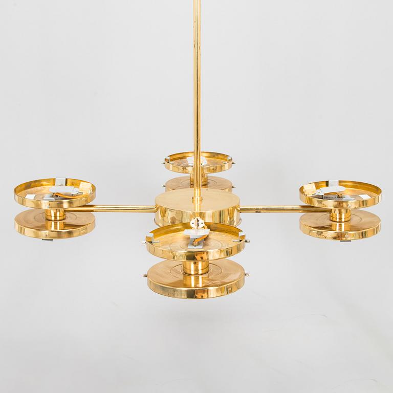 Klaus Michalik, A "Bau" chandelier, Thorn Orno, 1990s.