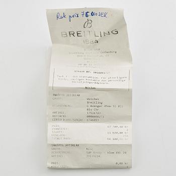 Breitling, Avenger, Chronograph 45, ca 2024.