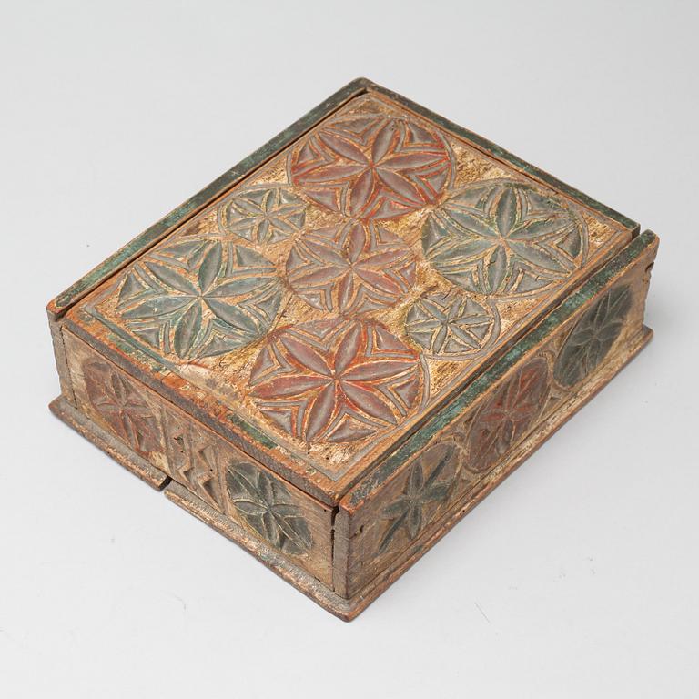 A Swedish 18th century spice box.