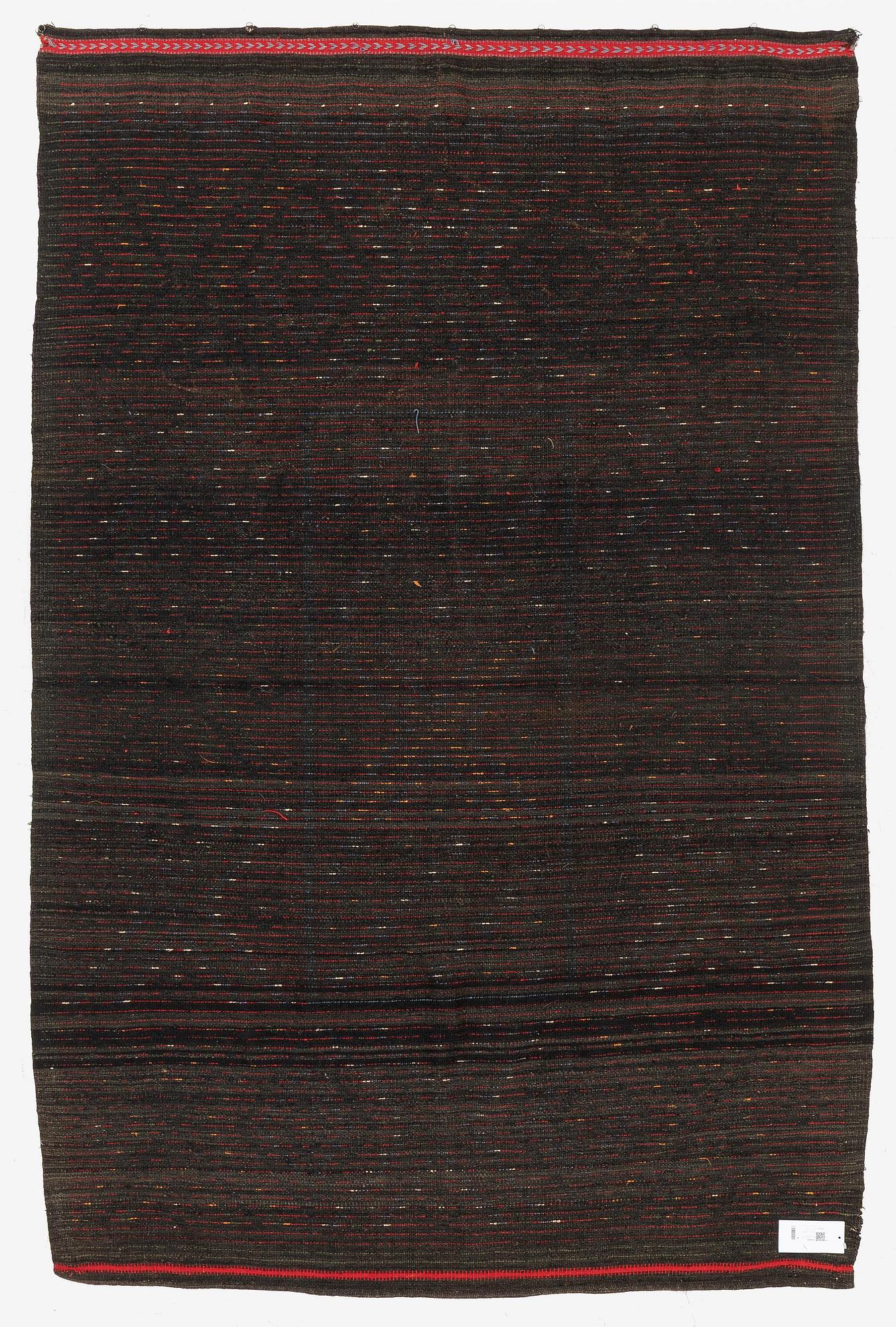 A knotted pile bed cover c. 205 x 134 cm, Finland, mid to the second half of the 19th century.