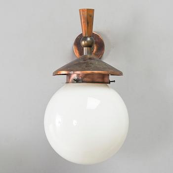 Paavo Tynell, a 1930/1940's wall light / out door light model '7301' for Taito.
