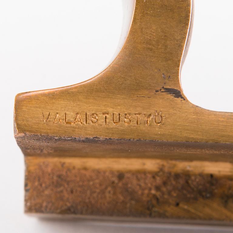 ALVAR AALTO, A door handle for Valaistustyö.