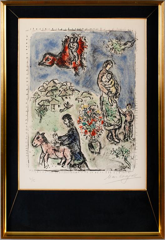 Marc Chagall, "Entre printemps et été".