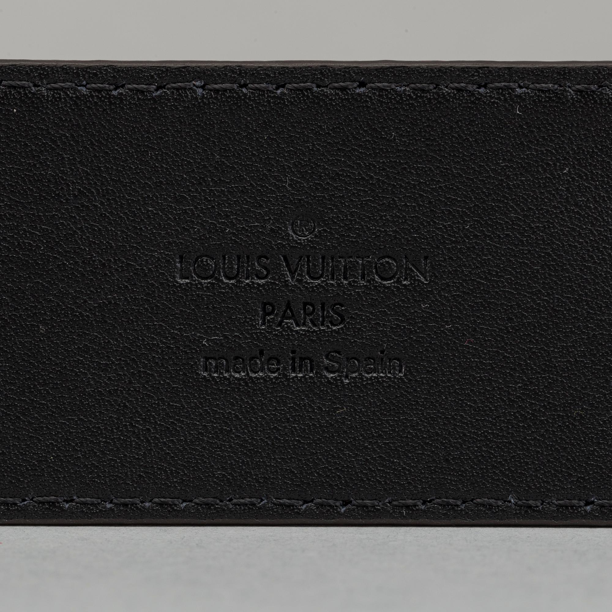 Belt "Supreme", LV Initiales", 40 mm, for Louis Vuitton.