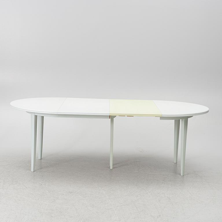 Carl Malmsten, a dinner table with six chairs, 'Brunnsviken', Sweden, second half of the 20th century.