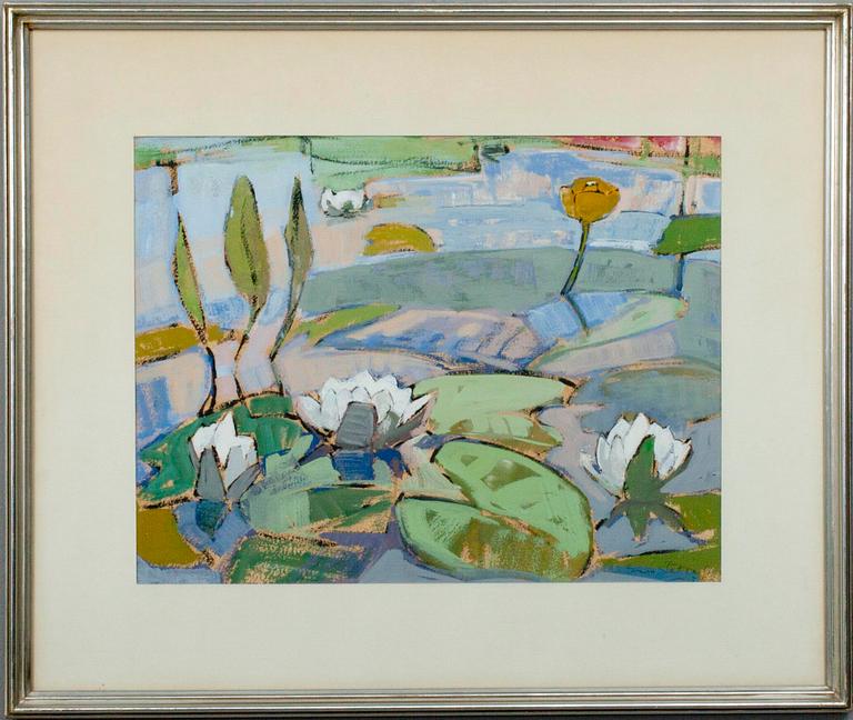 EINO PETRELL (FINLAND), blandteknik, sign.